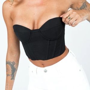 Princess Polly sold out corset top brand new w tags size 4